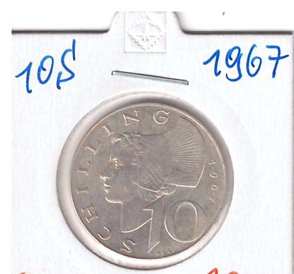 10 Schilling 1967