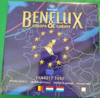 Benelux 2007 Kursmünzenset KMS Coinset  Blister Benelux 2007 Kursmünzenset KMS Coinset  Blister