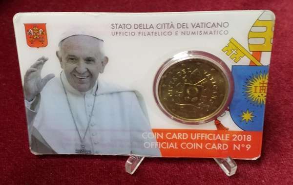 50 Cent Coincard Nr.09 2018 Vatikan