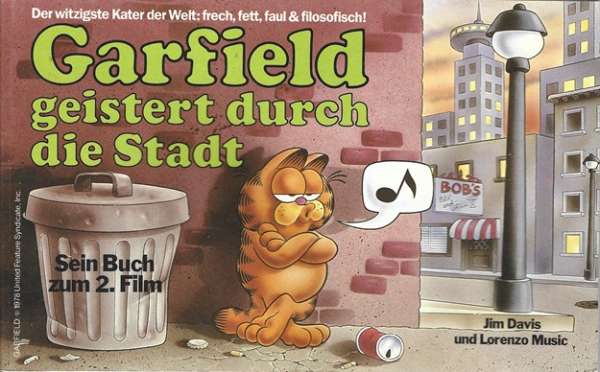 Garfield geistert durch die Stadt