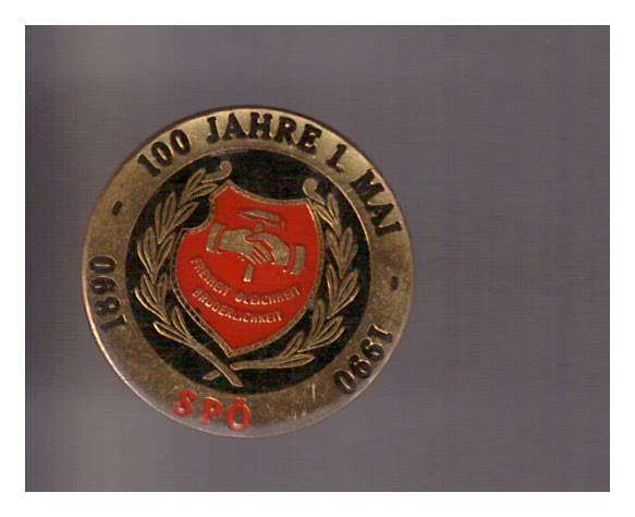 SPÖ 1 Mai Abzeichen 1990