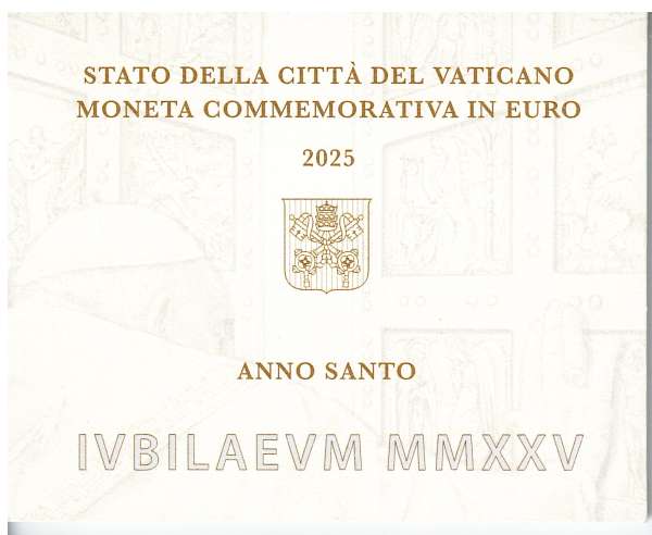 2 Euro Vatikan 2025 Anno Santo