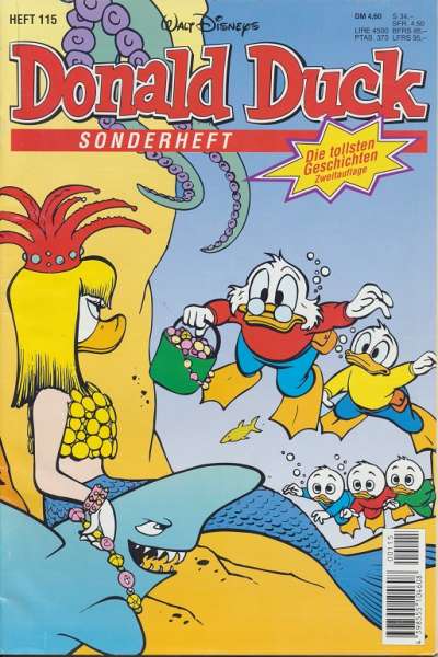 Donald Duck Sonderheft Nr.115 Zweitauflage