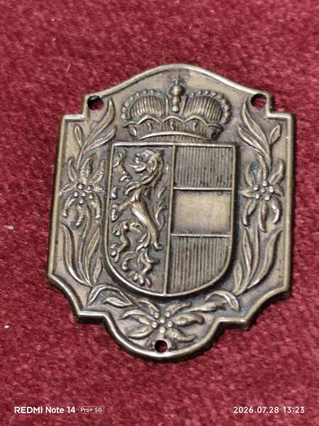 Salzburg Wappen Metall ca.3cm