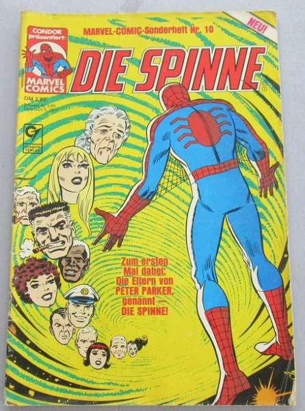 Die Spinne Spider Man Condor Marvel Comics Nr.10