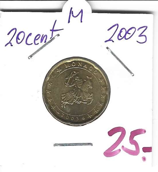 20 Cent Monaco 2003