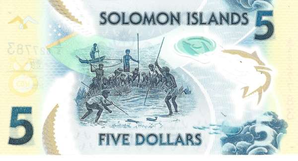 Salomon Islands - 5 Dollars UNC - Pick Nr.