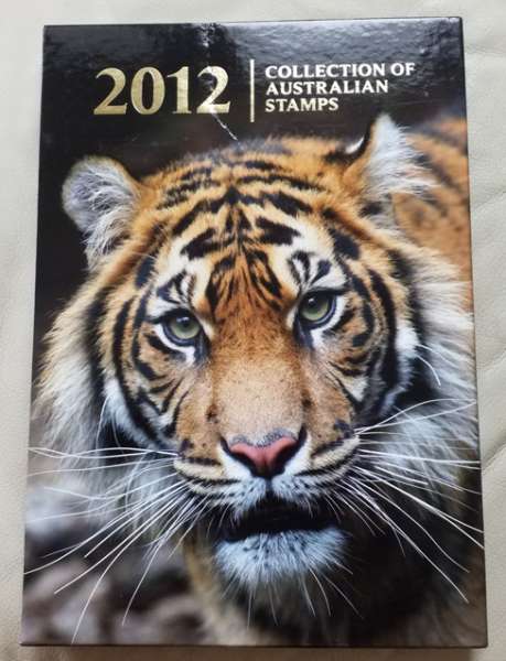 Australien Marken Jahresset der Post im Buch 2012