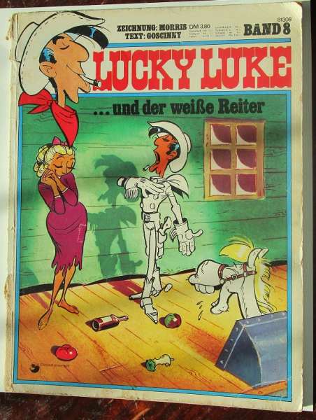 Lucky Luke Band 08 und der weiße Reiter