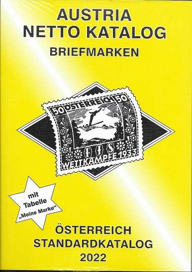 ANK Briefmarken Standart Katalog 2022