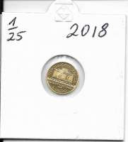 2018 Philharmoniker 1/25 Unze  4 € Euro  1,24 Gramm 2018 Philharmoniker 1/25 Unze  4 € Euro  1,24 Gramm