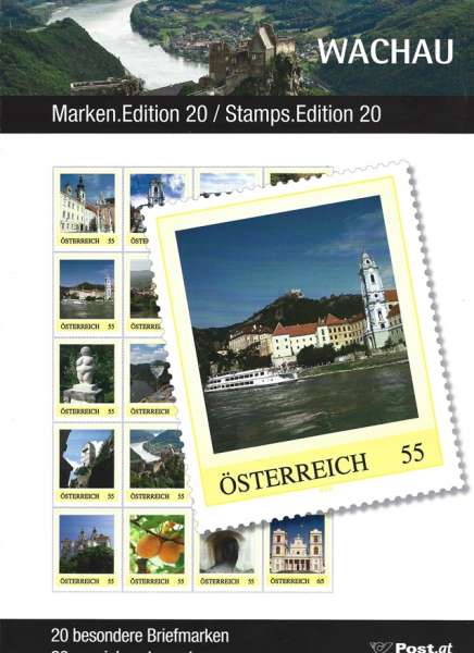 Wachau Marken Edition 20 Postfrisch