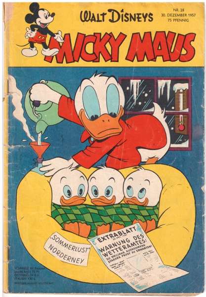 Micky Maus Nr. 28/1957 - 30.12.1957