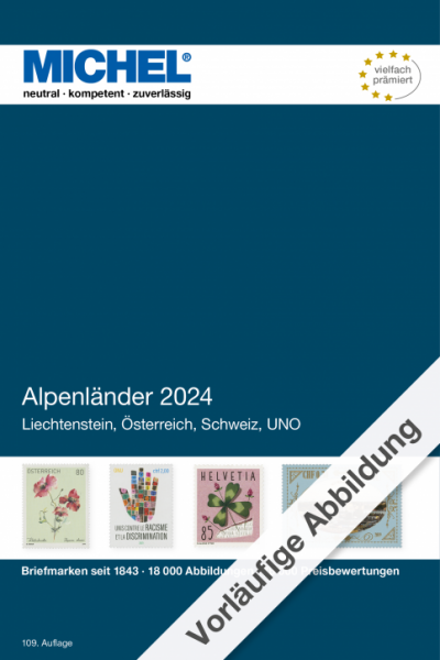 MICHEL Europa Alpenländer 2024 (E1)