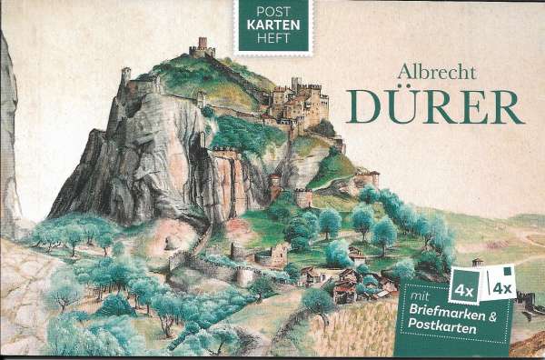 Albrecht Dürer Postkartenheft mit 4 Marken