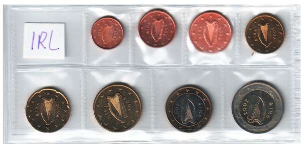 1,2,5,10,20,50,1,2 Set lose Irland