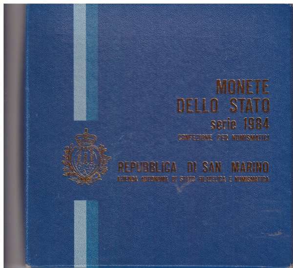 Coinset San Marino 1984 KMS Mint Set