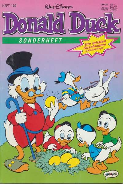 Donald Duck Sonderheft Nr.100 Zweitauflage