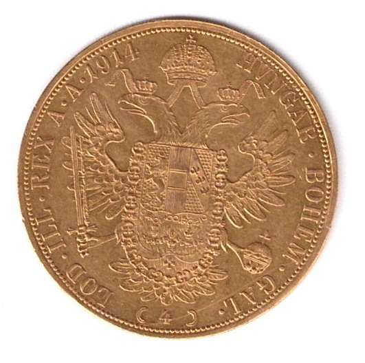 4 Dukat 1914 Franz Joseph I