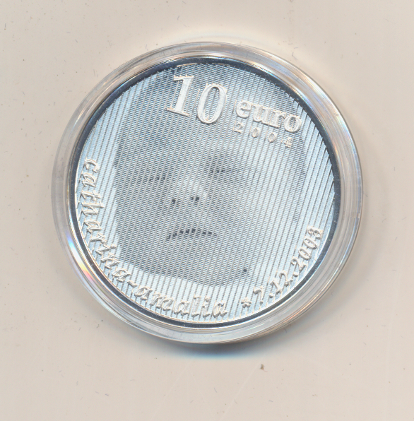 10 Euro 2004 Niederlande Silber PP Geburt von Prinzessin Catharina-Amalia
