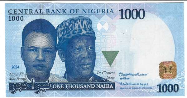 Nigeria - 1000 Naira 2024 UNC - Pick new