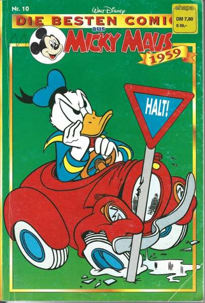 Die Besten Comics aus Micky Maus 1959 Nr.10