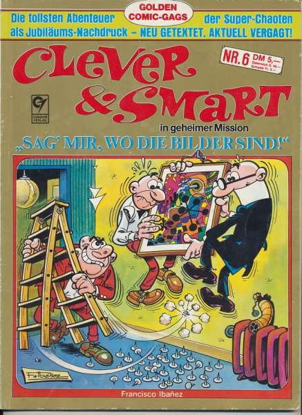 Clever & Smart Golden Comics Gags Nr. 06