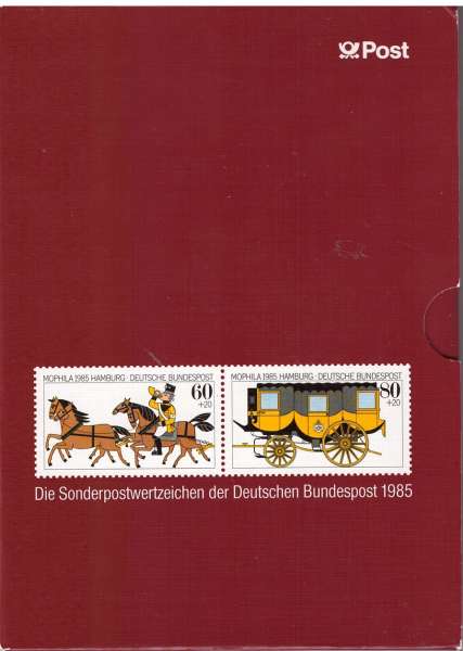 Postwertzeichen der Bundesrepublik Deutschland 1985 postfrisch komplett