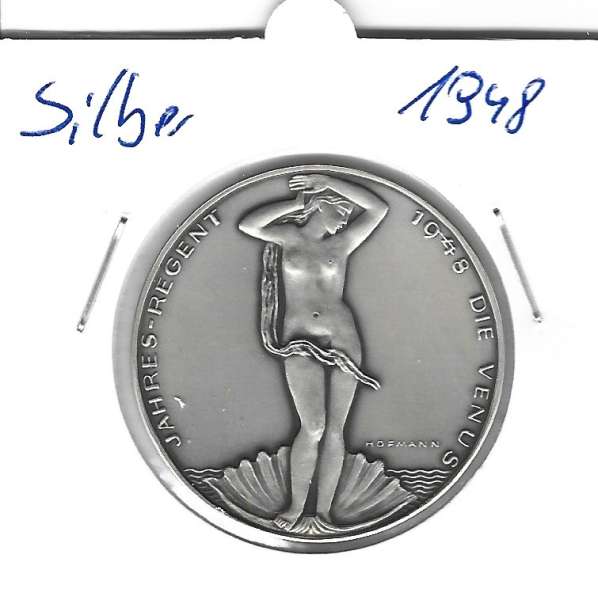 1948 Kalendermedaille Jahresregent Silber