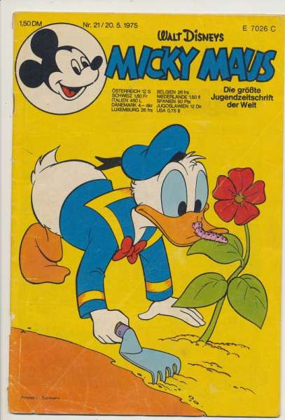 Micky Maus Nr. 21/1975