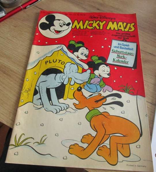 Micky Maus Nr. 52/1978 - 27.12.1978
