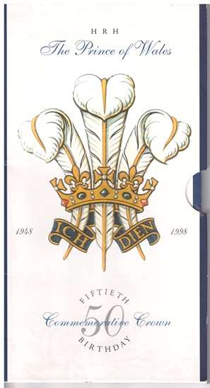 HRH The Prince of Wales Fiftieth Birthday Commemorative Crown 1948-1998