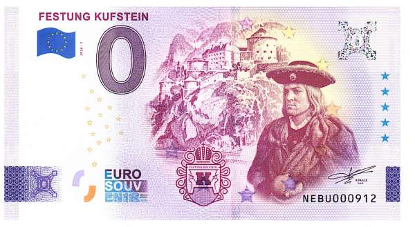 ANK.Nr. Festung Kufstein Silber 0 Euro Schein 2026-1