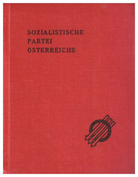 Mitgliedsbuch Sozialistische Partei Österreichs1968-1971