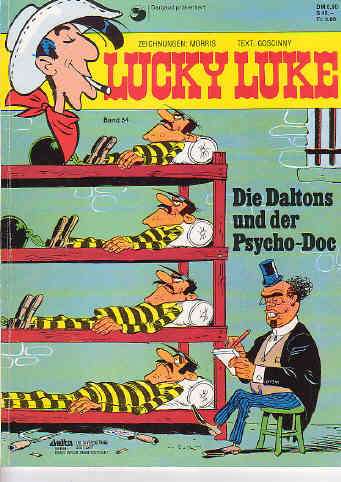 Lucky Luke Band 54 Die Daltons und der Psycho-Doc 1988