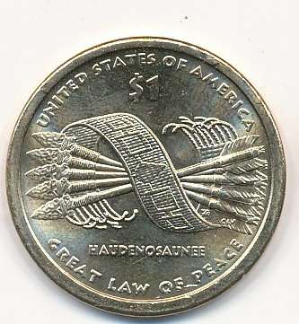1 Dollar USA 2010 P Sacagawea - Nativ Dollar