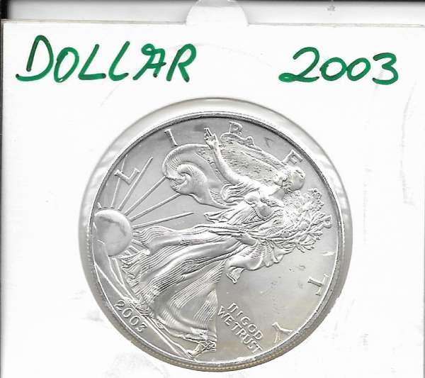 1 Dollar 2003 Silber Eagle Unze