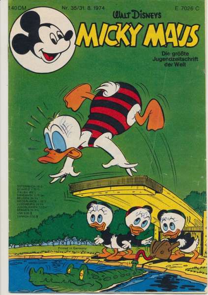 Micky Maus Nr. 35/1974