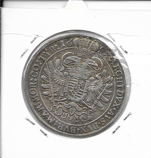 Taler Erzherzog Leopold I 1697 KB