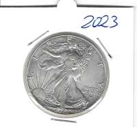 1 Dollar 2023 Silber Eagle Unze 1 Dollar 2023 Silber Eagle Unze