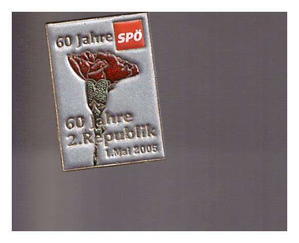 SPÖ 1 Mai Abzeichen 2005