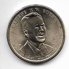 USA 1 Dollar 2020 D George H.W. Bush (41)