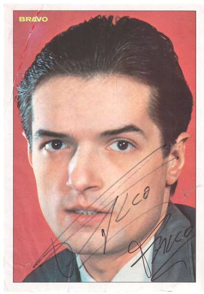 Falco Bravo Orginal Autogramm