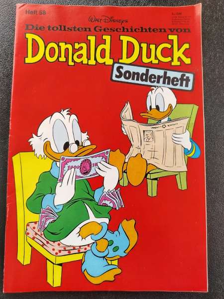 Die tollsten Geschichten von Donald Duck Sonderheft Nr.58