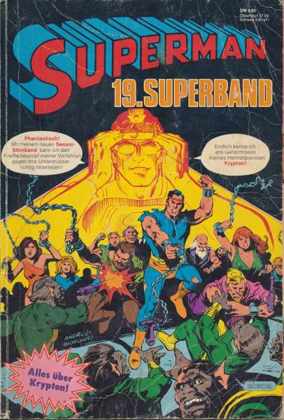 Superman 19 Superband A4
