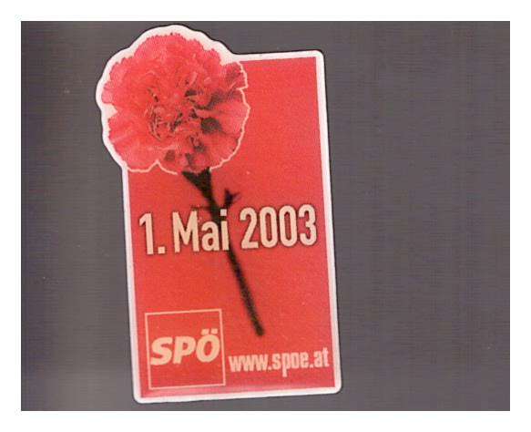 SPÖ 1 Mai Abzeichen 2003