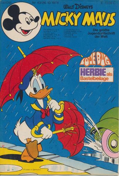 Micky Maus Nr. 43/1974