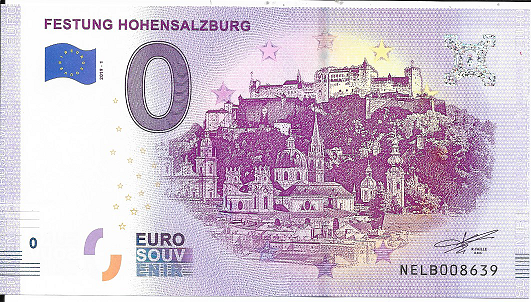 ANK.Nr.28 Festung Hohensalzburg (2) 0 Euro Schein 2019-1