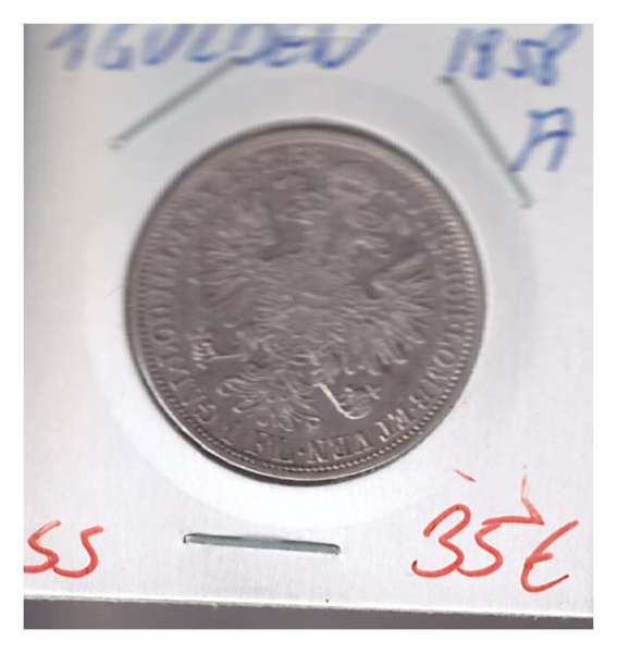 1 Gulden Fl 1858 A Silber Franz Joseph