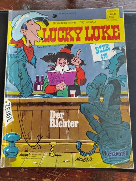 Lucky Luke Band 31 Der Richter 1981